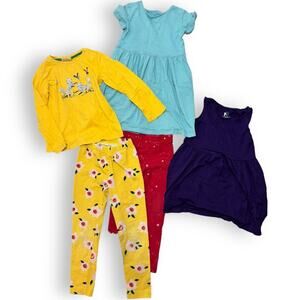 Hanna Andersson x Primary Girl’s Dress and Leggings Bundle